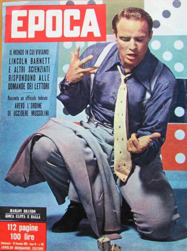 EPOCA magazine side cover Issue 268 20 November 1955
