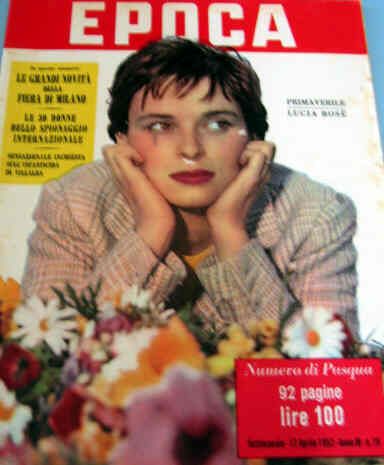 EPOCA magazine side cover Issue 79 12 August 1952
