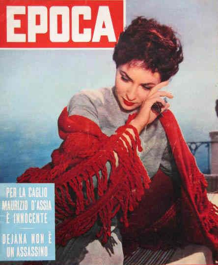 EPOCA magazine side cover 19 September 1954
