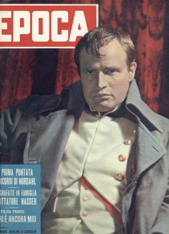 EPOCA magazine side cover Issue 216 21 November 1954
