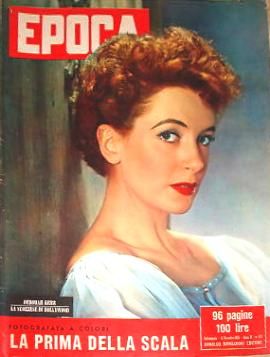 EPOCA magazine side cover 16 January 1955