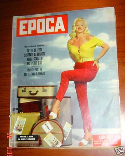 EPOCA magazine side cover Issue 257 4 September 1955