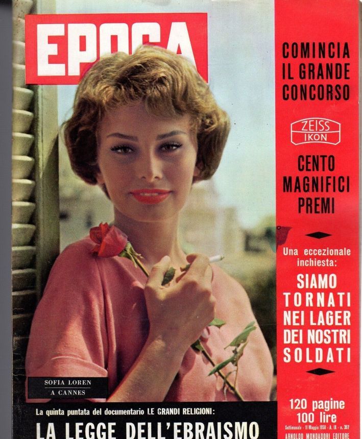EPOCA magazine side cover Issue 397 11 May 1958