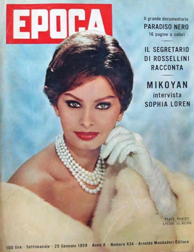EPOCA magazine side cover Issue 434 25 January 1959