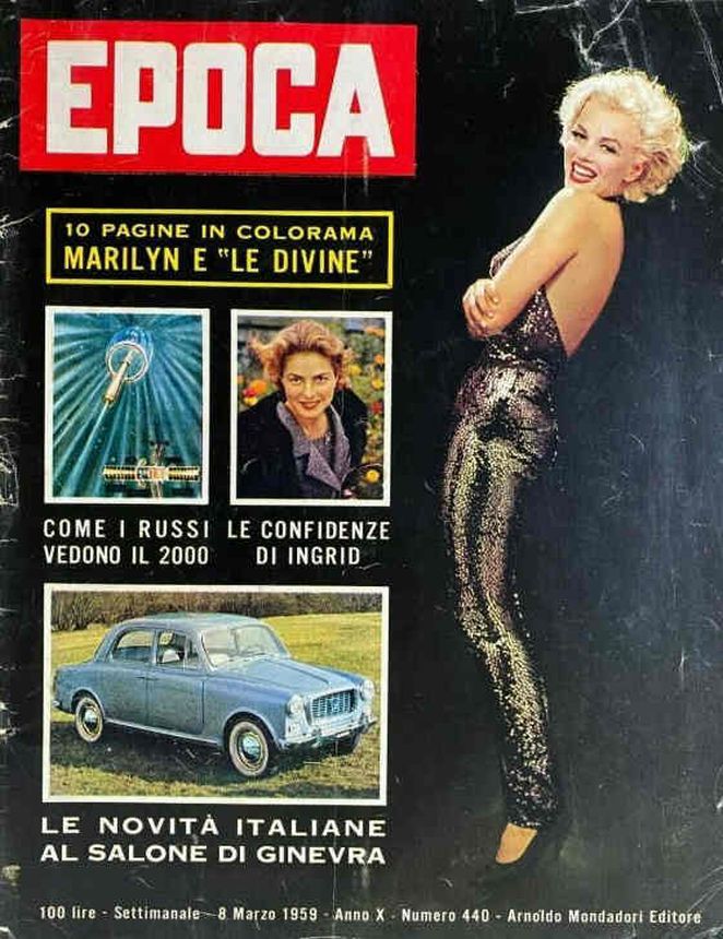 EPOCA magazine side cover Issue 440 8 March 1959