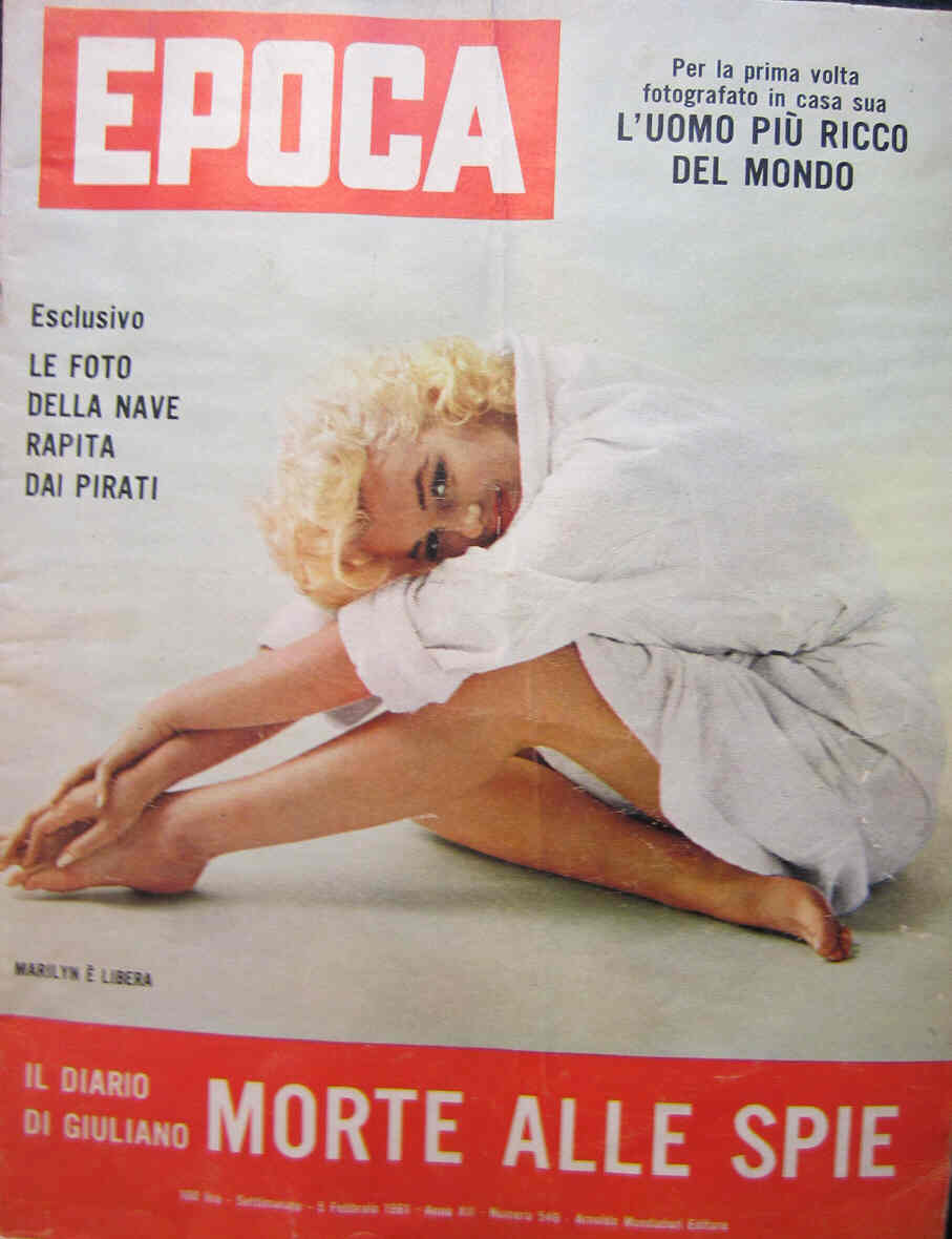 EPOCA magazine side cover Issue 540 5 February 1961