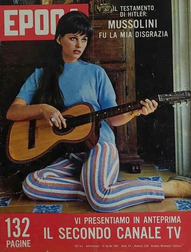 EPOCA magazine side cover Issue 550 16 April 1961