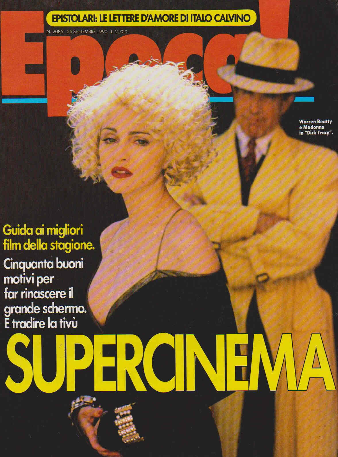 EPOCA magazine side cover 26 September 1990