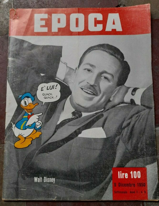 EPOCA magazine side cover Issue 9 9 December 1950