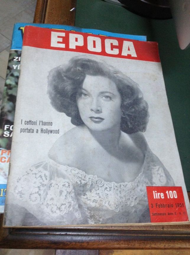 EPOCA magazine side cover Issue 17 3 February 1951