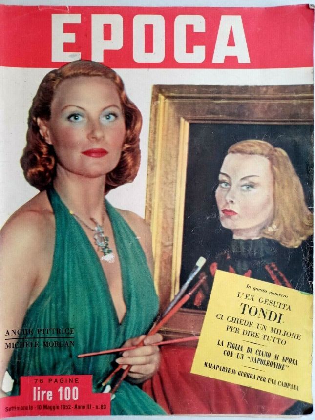 EPOCA magazine side cover Issue 83 10 May 1952