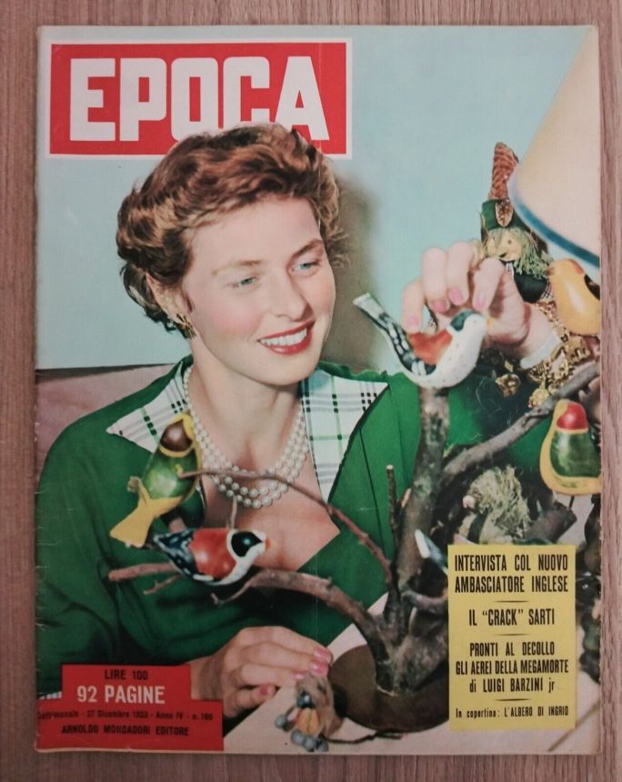 EPOCA magazine side cover Issue 169 27 December 1953