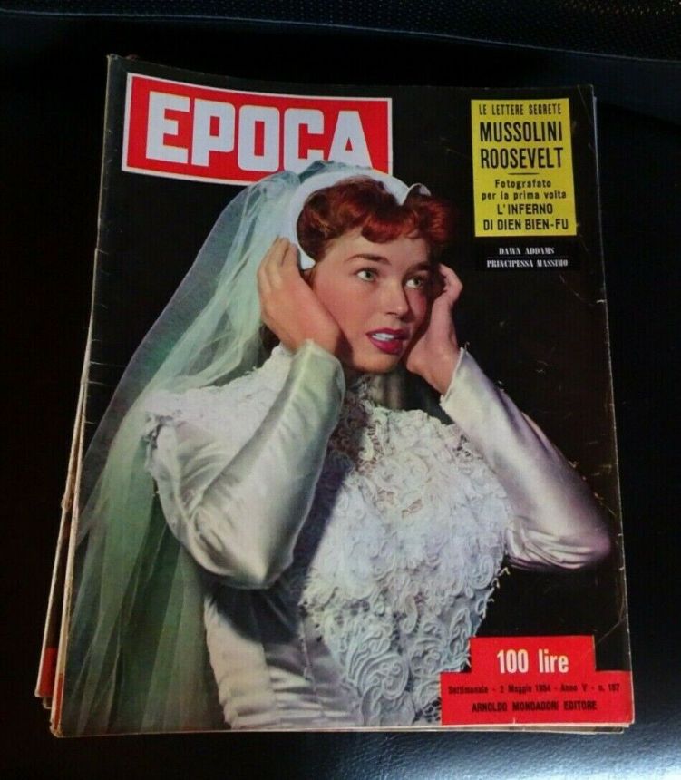 EPOCA magazine side cover Issue 187 2 May 1954