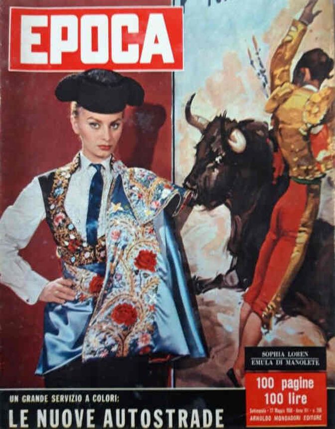 EPOCA magazine side cover Issue 295 27 May 1956
