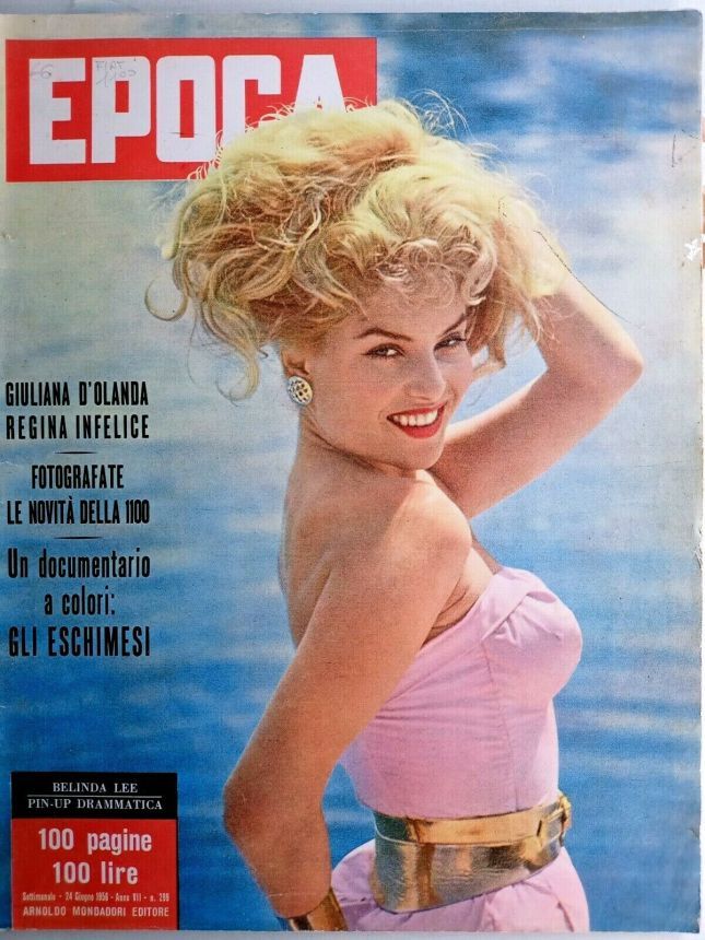 EPOCA magazine side cover Issue 289 24 June 1956