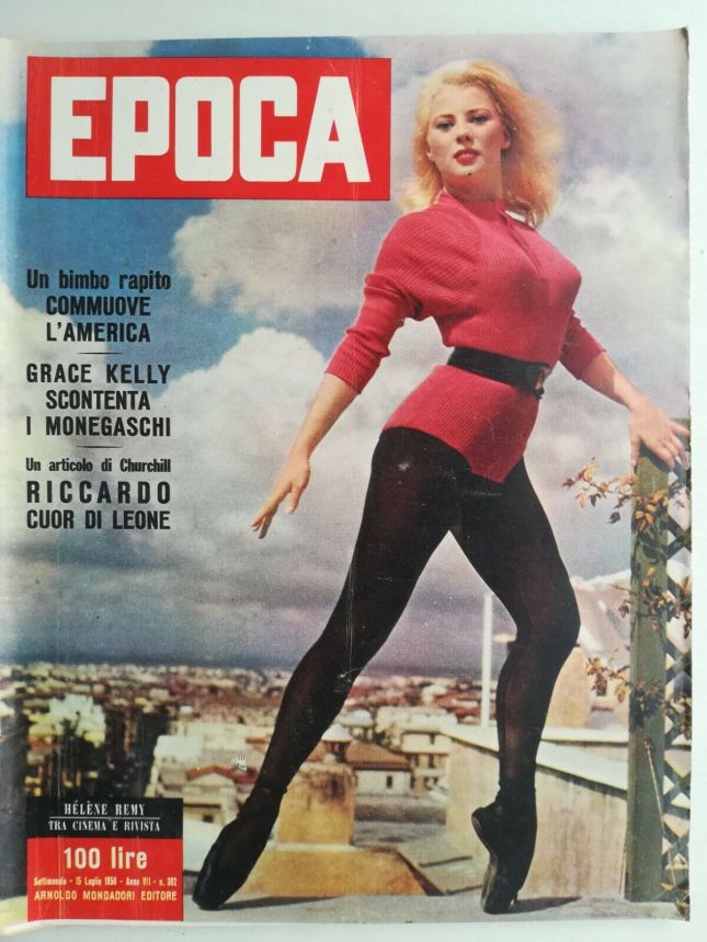 EPOCA magazine side cover Issue 302 15 July 1956