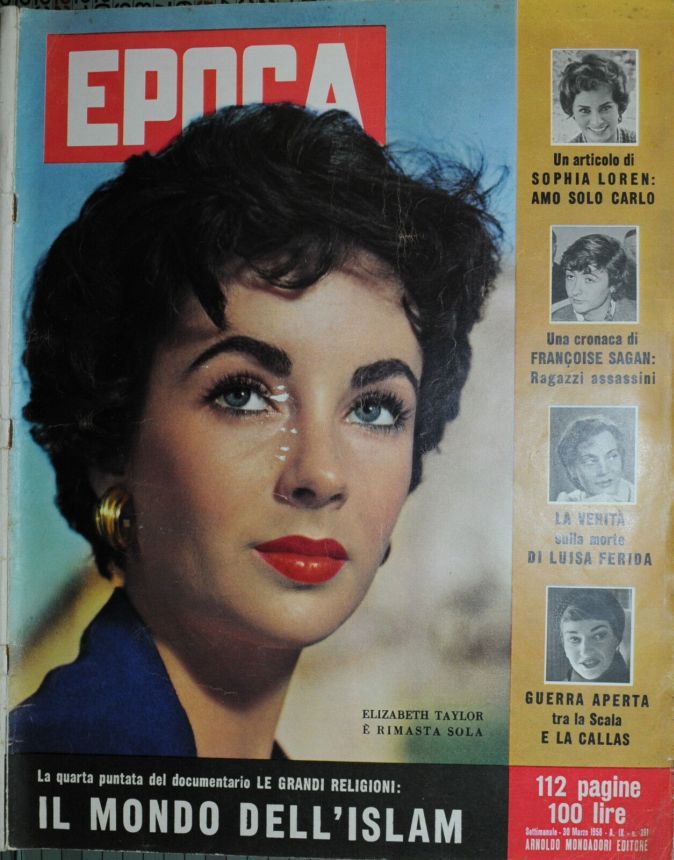 EPOCA magazine side cover Issue 391 30 March 1958