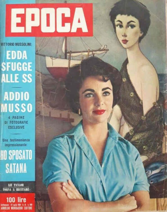 EPOCA magazine side cover Issue 406 13 July 1958