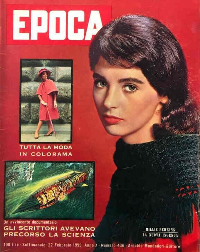 EPOCA magazine side cover Issue 438 22 February 1959