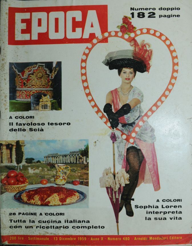 EPOCA magazine side cover Issue 480 13 December 1959