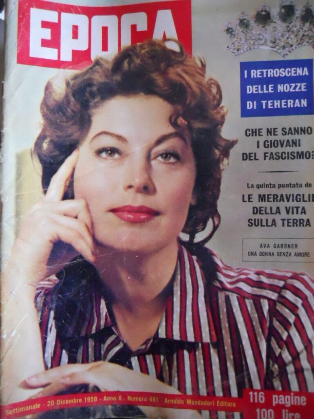 EPOCA magazine side cover Issue 481 20 December 1959