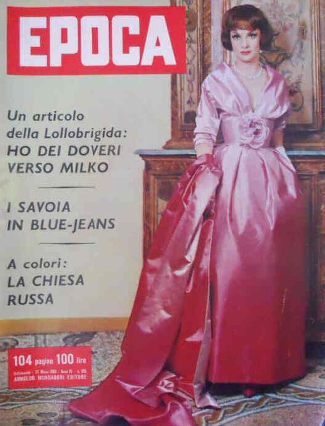 EPOCA magazine side cover Issue 495 27 March 1960