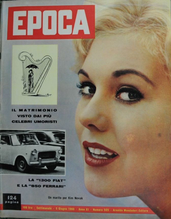 EPOCA magazine side cover Issue 505 5 June 1960