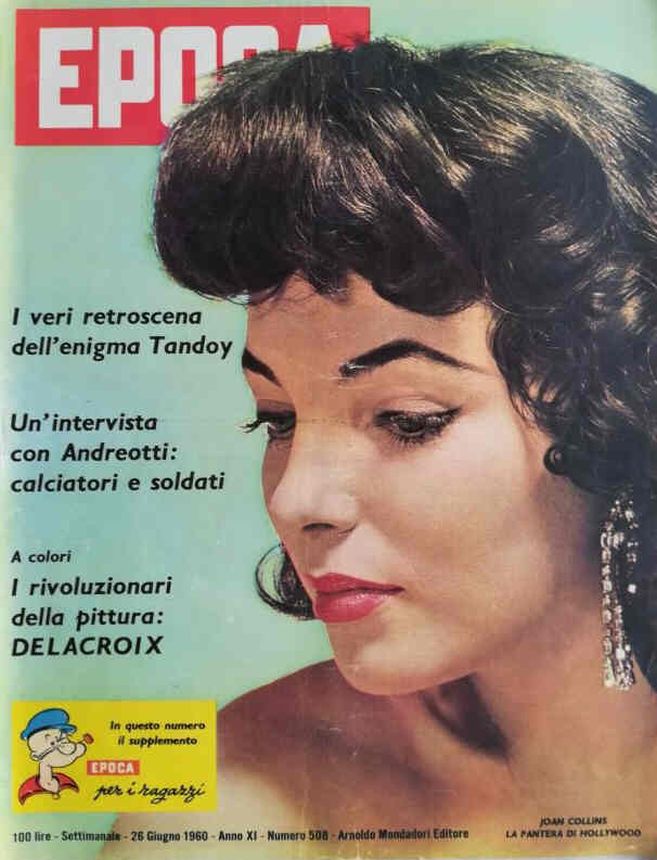 EPOCA magazine side cover Issue 508 26 June 1960