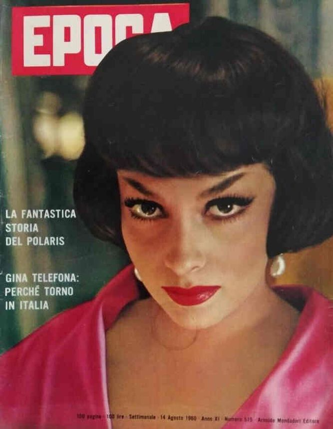 EPOCA magazine side cover Issue 515 14 August 1960