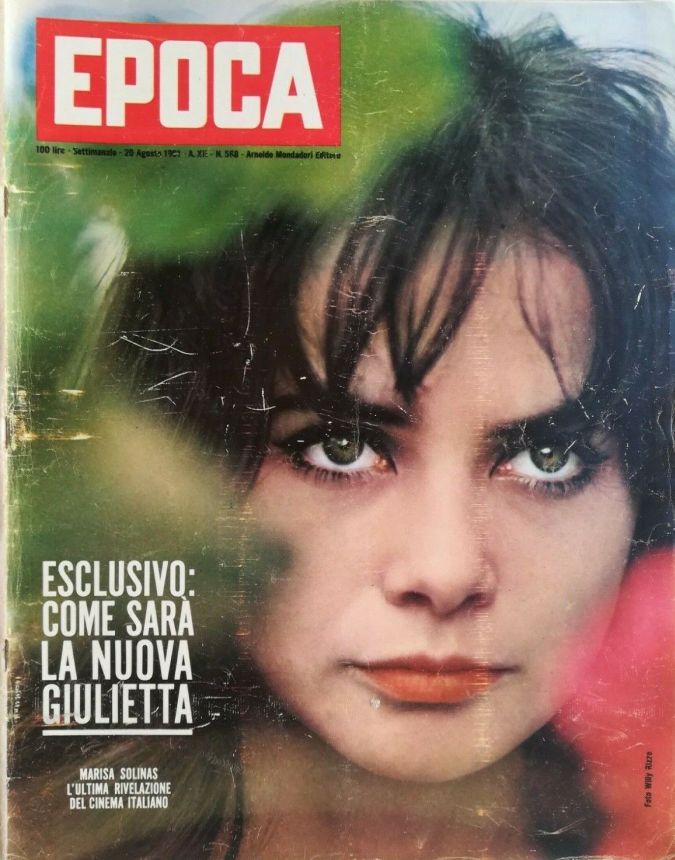 EPOCA magazine side cover Issue 568 20 August 1961