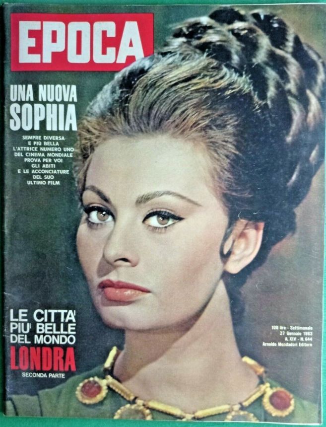 EPOCA magazine side cover Issue 644 27 January 1963