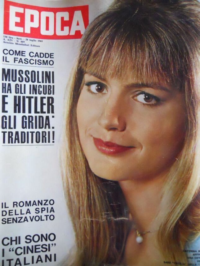 EPOCA magazine side cover Issue 669 28 July 1963