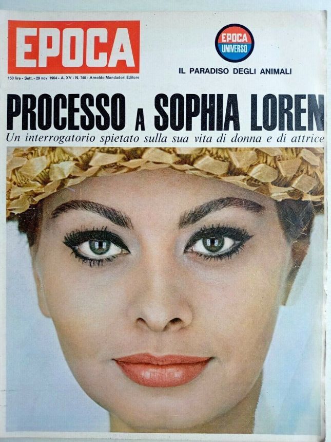 EPOCA magazine side cover Issue 740 29 November 1964