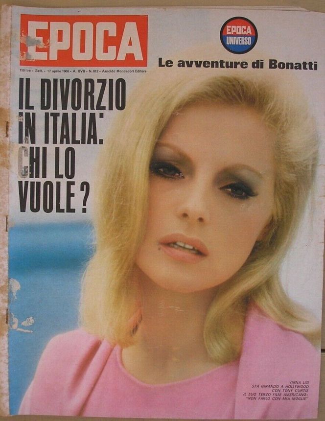EPOCA magazine side cover Issue 812 17 April 1966