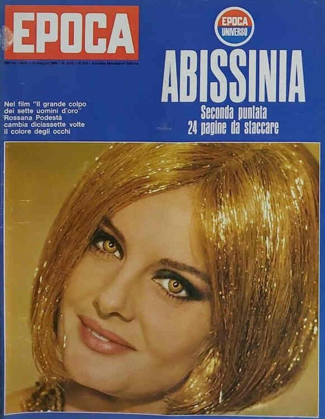 EPOCA magazine side cover Issue 816 15 May 1966