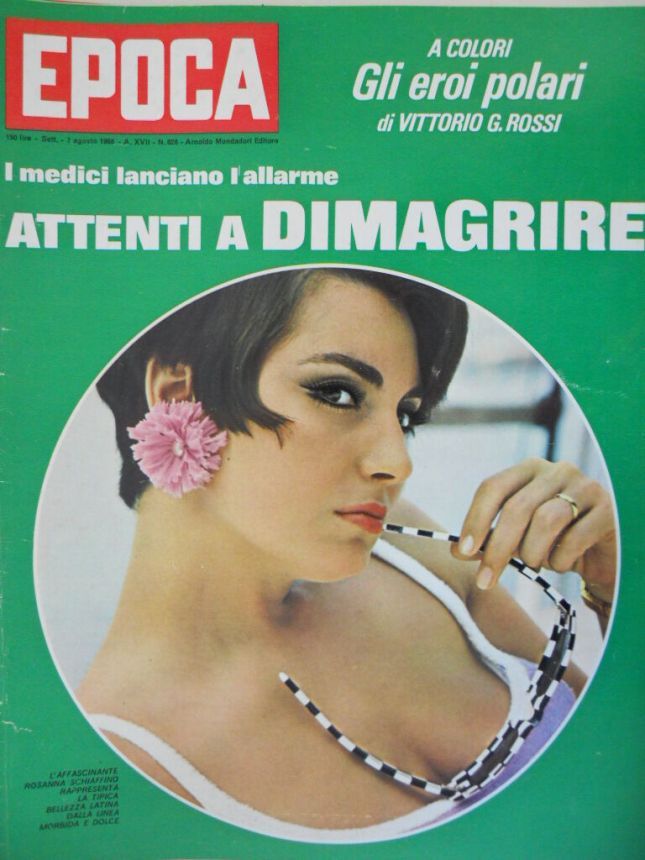 EPOCA magazine side cover Issue 828 7 August 1966