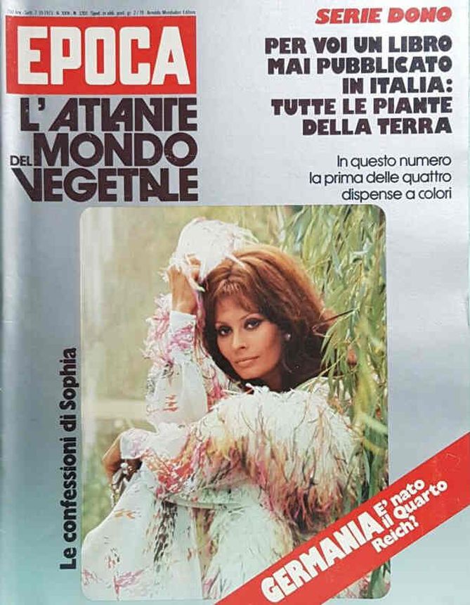 EPOCA magazine side cover Issue 1201 7 October 1973