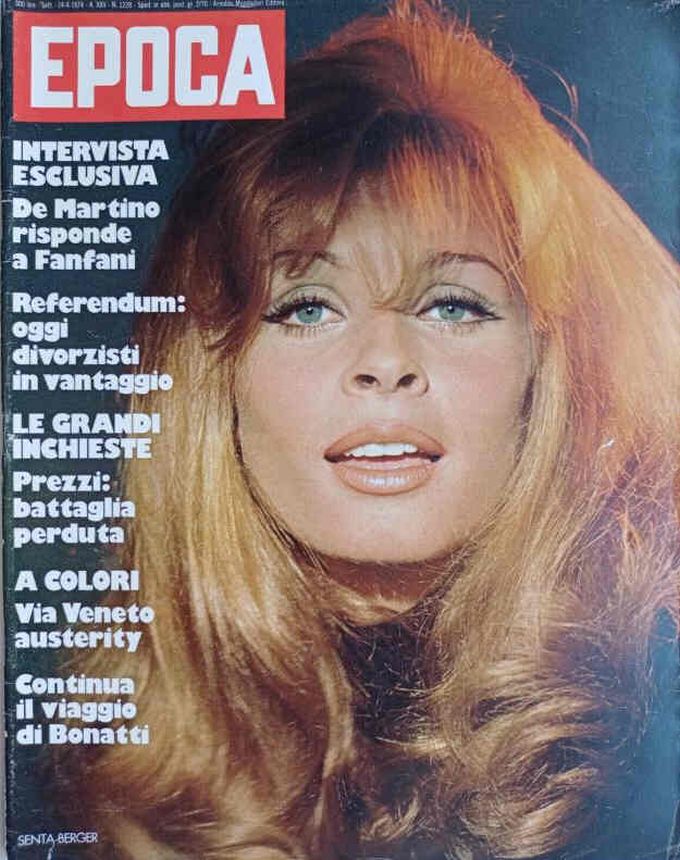 EPOCA magazine side cover Issue 1228 14 April 1974