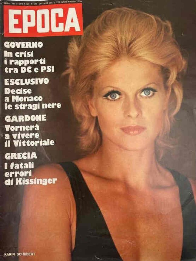 EPOCA magazine side cover Issue 1248 7 September 1974