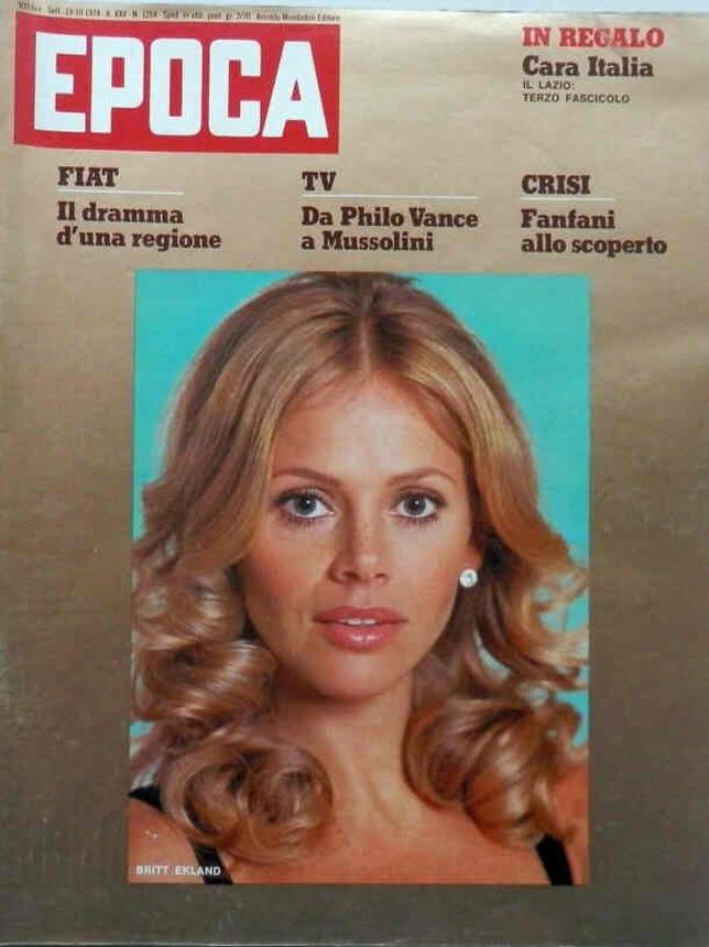 EPOCA magazine side cover Issue 1254 19 October 1974