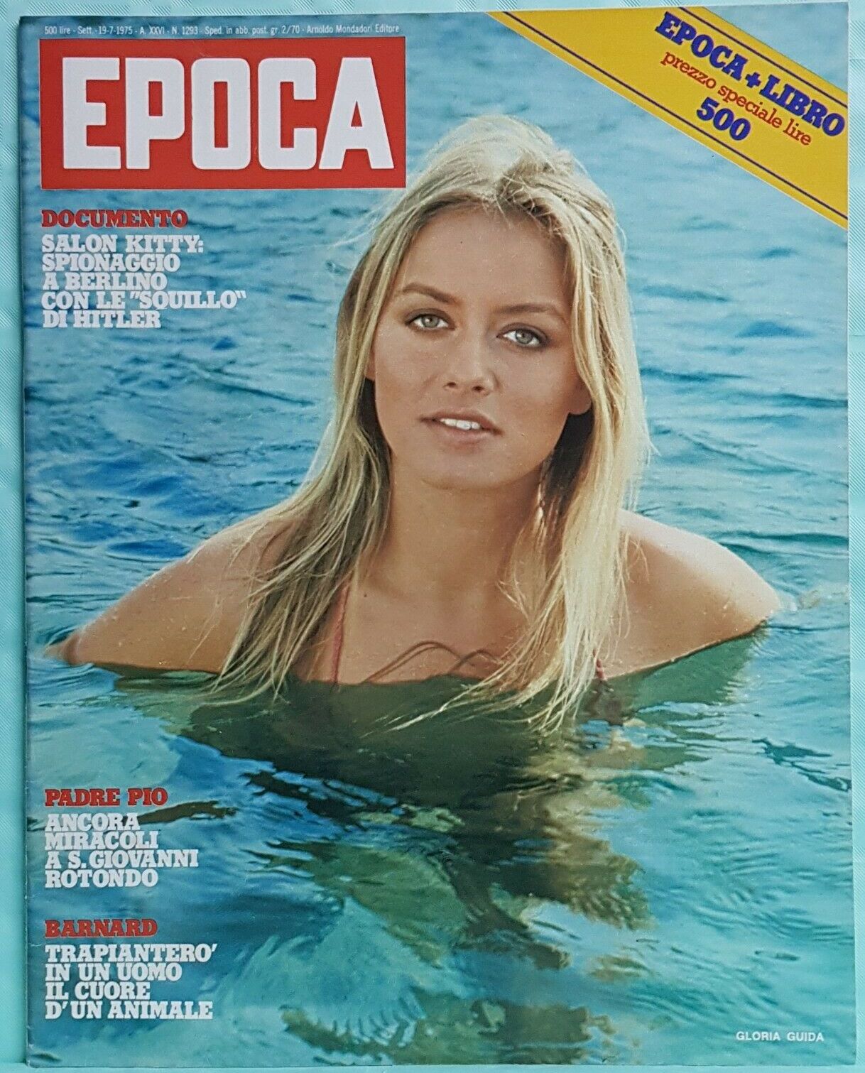EPOCA magazine side cover Issue 1293 19 July 1975