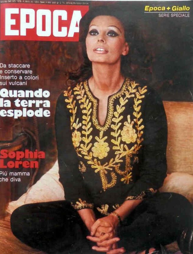 EPOCA magazine side cover Issue 1353 8 September 1976