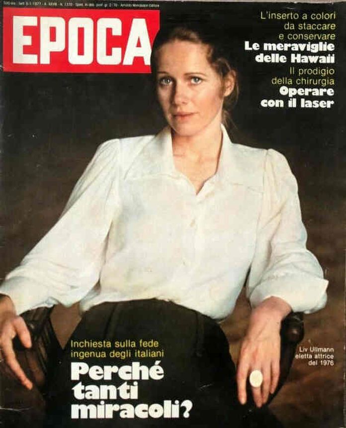 EPOCA magazine side cover Issue 1370 5 January 1977