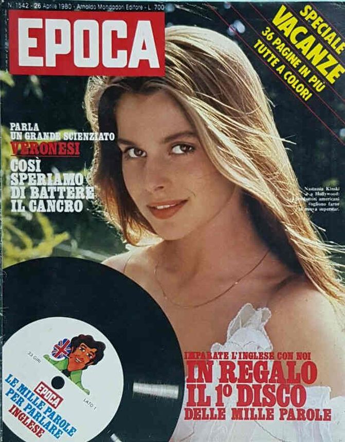 EPOCA magazine side cover Issue 1542 26 April 1980