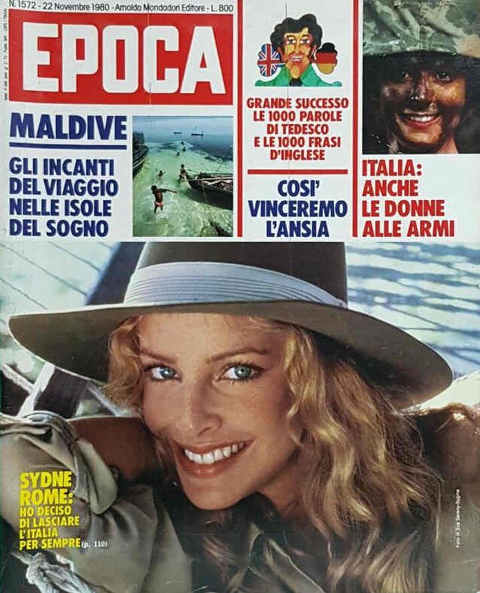 EPOCA magazine side cover Issue 1572 22 November 1980