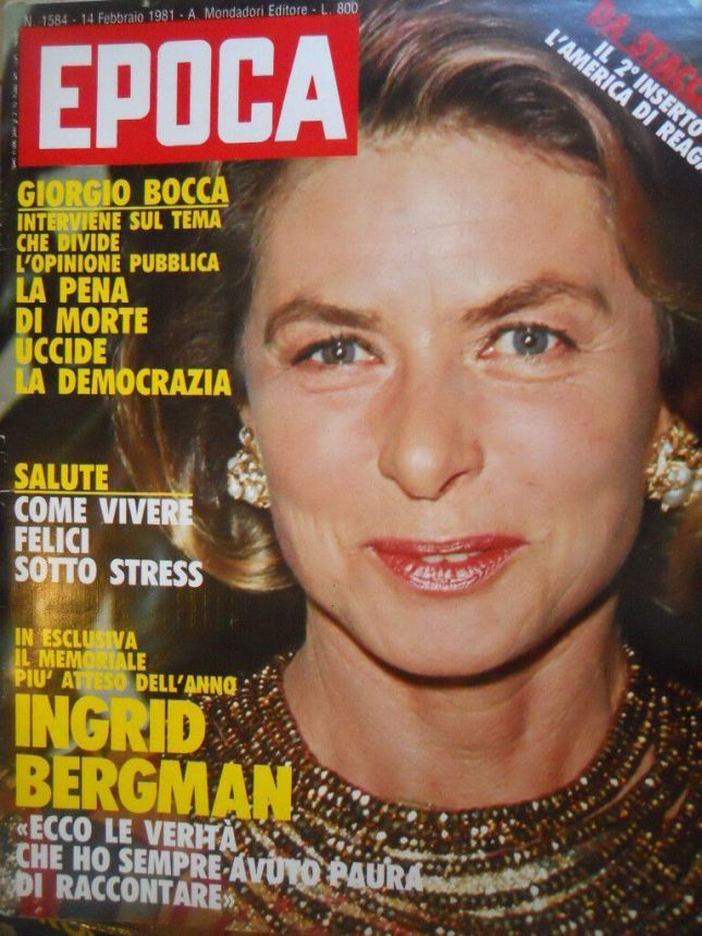 EPOCA magazine side cover Issue 1584 14 February 1981