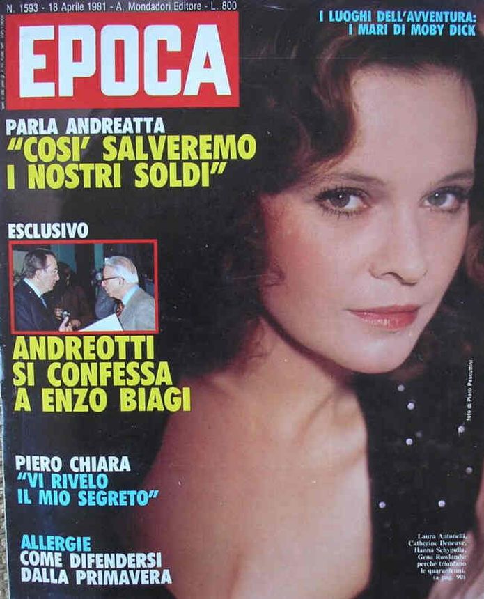 EPOCA magazine side cover Issue 1593 18 April 1981