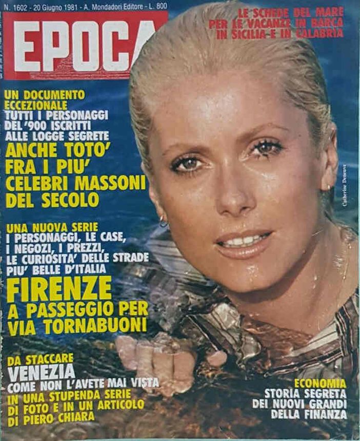EPOCA magazine side cover Issue 1602 20 June 1981
