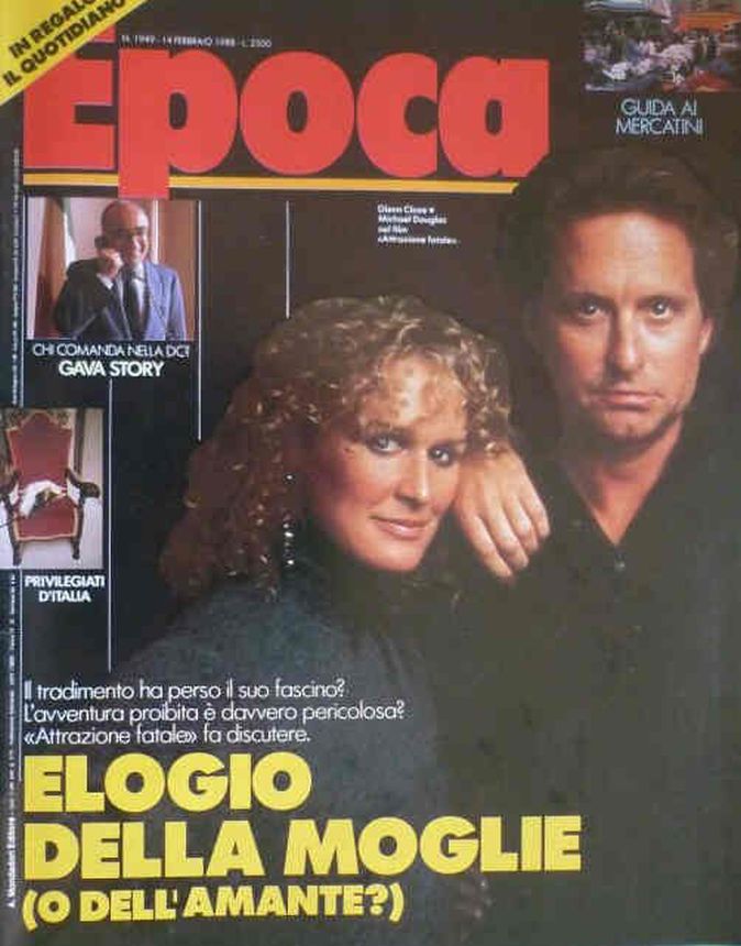 EPOCA magazine side cover Issue 1949 14 February 1988