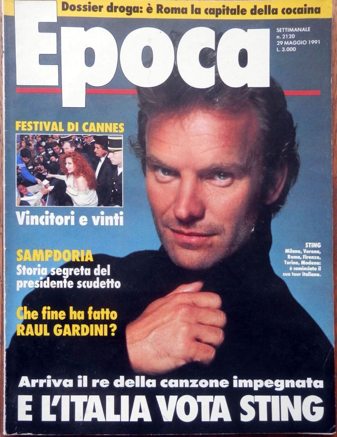 EPOCA magazine side cover Issue 2120 29 May 1991